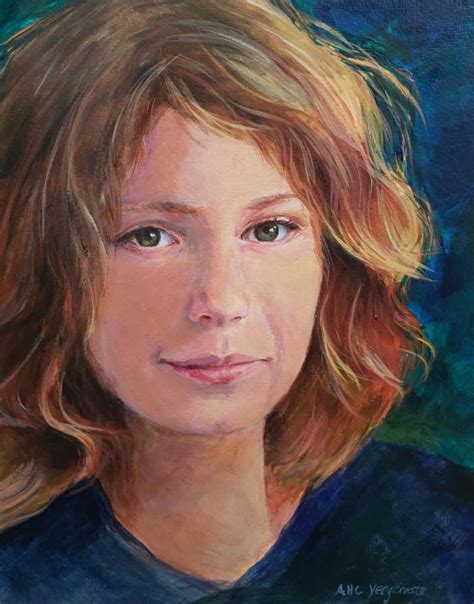 Acrylic Portrait Paintings