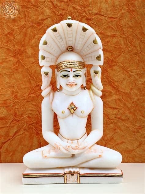 Mahaveer Swami Marble Statue Jain Mahavir Swami Marble Idol Bhagwan Mahavir Swami Marble Murti ...