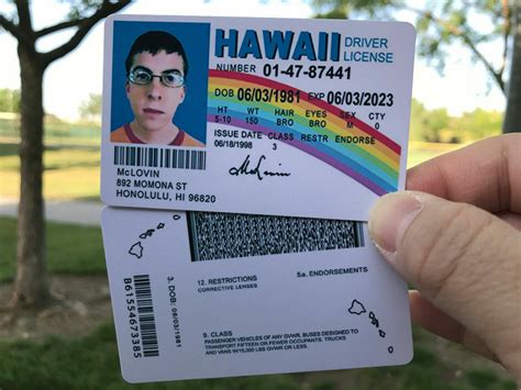 McLovin ID Card Hawaii I Superbad Movie Prop | eBay