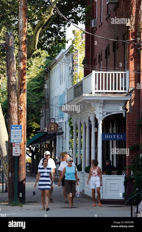 Main Street, Sag Harbor, Long Island, New York Stock Photo - Alamy