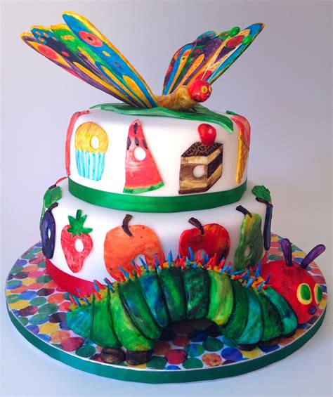 Elaine's Sweet Life: The Very Hungry Caterpillar Cake