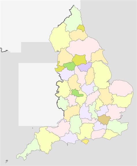 File:English ceremonial counties 1998.svg | Familypedia | FANDOM powered by Wikia