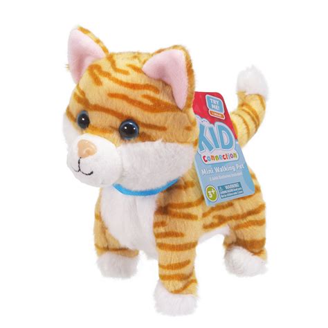 Kid Connection Mini Walking Pet, Orange Cat - Walmart.com - Walmart.com