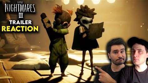 Little Nightmares 3 Trailer Reaction - YouTube