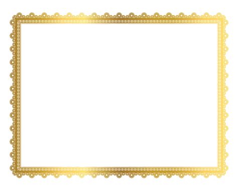 Square Golden Frame Border Png Image Transparent Png Image Pngnice ...