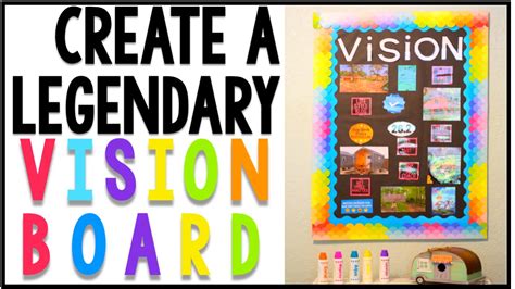 Create Legendary Vision Board Ideas · Kayse Morris