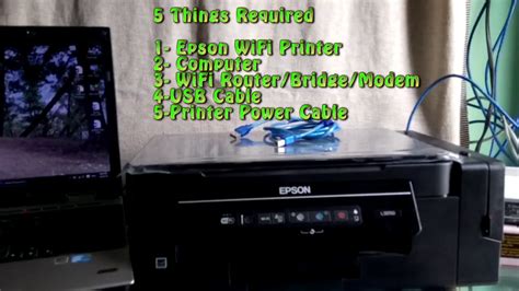 Epson L3050 WiFi Setup L3060 L365 L385 L355 L360 XP235 L405 XP245 WiFi ...