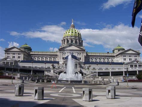 The Pennsylvania State Capitol Building complex in Harrisburg, (1632×1232) | Capitol building ...