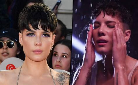 Halsey "Cried The Whole Time" While Recording Without Me's Emotional Lyrics - PopBuzz