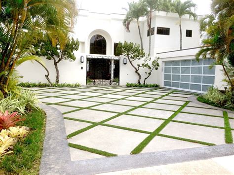 Driveways with Artificial Grass - Contemporary - Landscape - Other - by ...