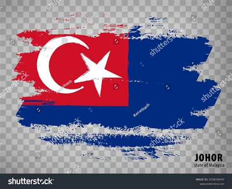 Flag Johor Brush Strokes Flag State Stock Vector (Royalty Free) 2218338747 | Shutterstock