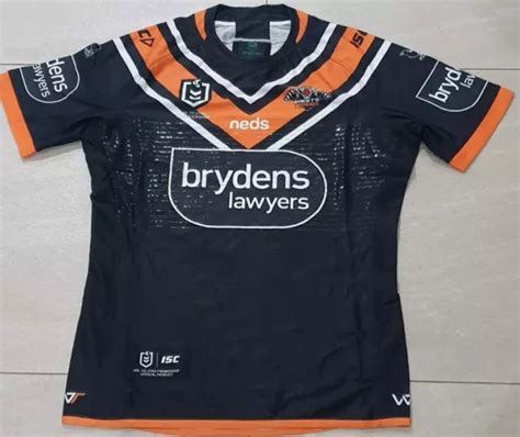 WESTS TIGERS PLAYERS jersey shirt rugby league Balmain Western Suburbs ...