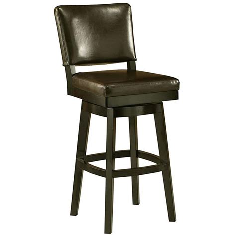 Shop Richfield 30-inch Wood Swivel Bar Stool - Free Shipping Today ...