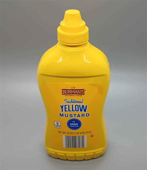 Burman's Traditional Yellow Mustard | Aldi Reviewer