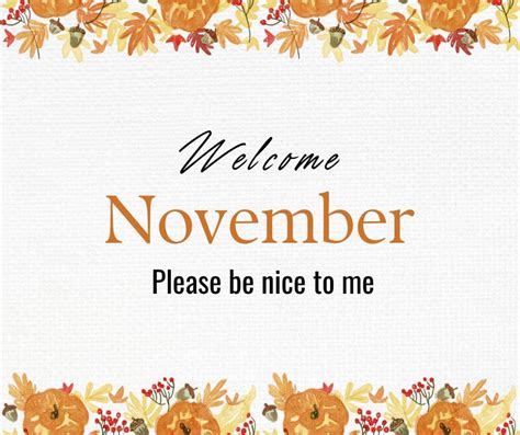 Hello November Images, Wallpapers, Pictures, Quotes for 2022