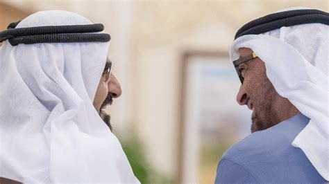 Look: This viral photo of UAE President, Dubai Ruler sharing a light ...