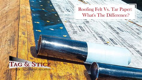 The Difference Between Roofing Felt Vs. Tar Paper In Roof Repair