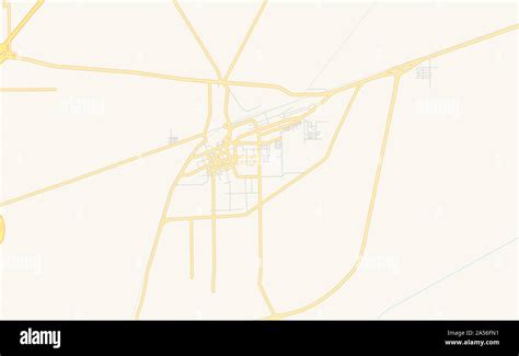 Printable street map of Khanewal, Province Punjab, Pakistan. Map ...