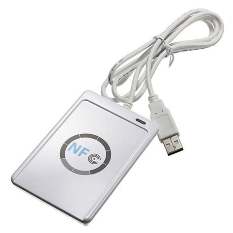 ACR122U NFC USB READER WRITER 13.56 MHz MIFARE IC CARD CONTACTLESS RFID 14443A