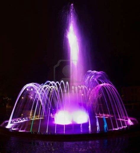 Water fountain | Water fountain, Purple goth, Shades of purple