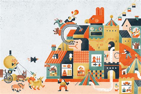 Pinocchio chapter book illustration on Behance