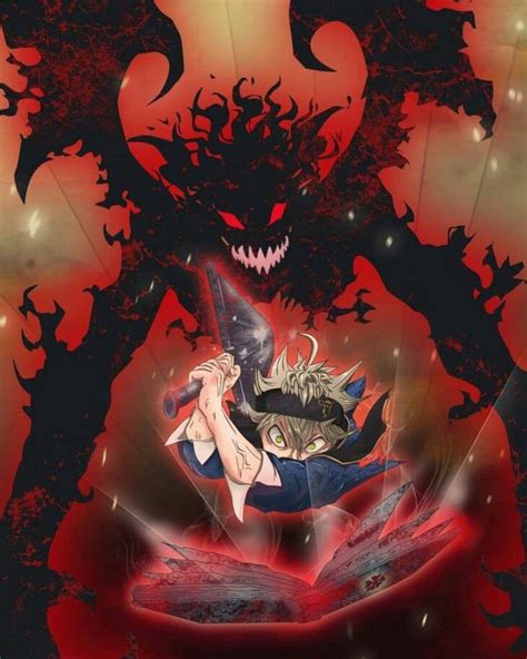 Asta Black Clover Demon Form - Manga