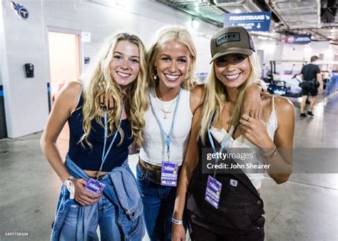 Ellie Balkcom, Powell Balkcom and Lily Balkcom of The Castellows seen... News Photo - Getty Images