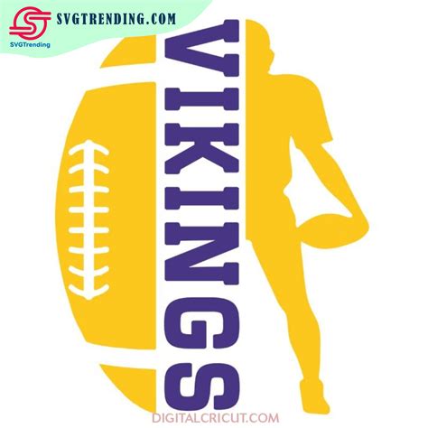 Minnesota Vikings, Vikings Football, Football Quilt, Sports Svg Files ...