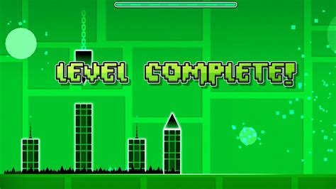 Geometry dash lite all four first levels complete - YouTube