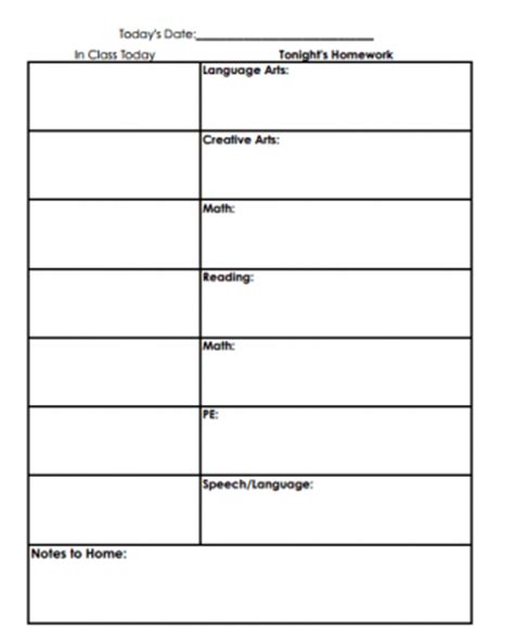 assignment notebook template