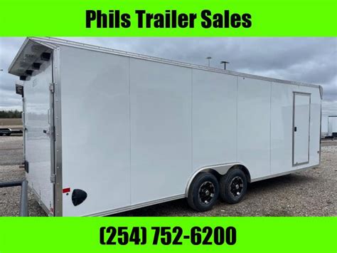 E-Z Hauler 24 ALL ALUMINUM ENCLOSED TRAILER CAR HAULER Enclosed Cargo ...