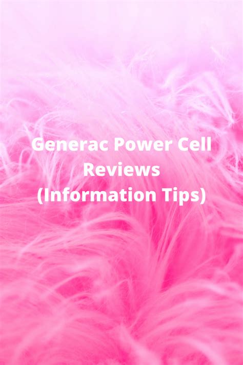 Generac Power Cell Reviews (Information Tips) - Generators Zone