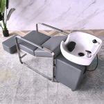 China manufacturer modern hair salon furniture wash basin unit shampoo ...