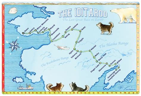 Just For Kids: Map the Race! in 2022 | Maps for kids, Iditarod, Iditarod activities