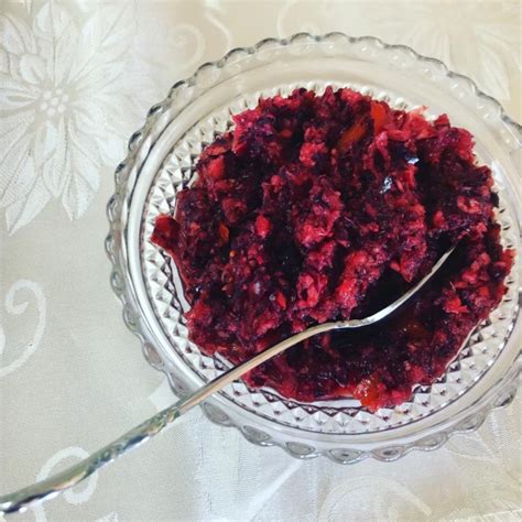 Cranberry Relish – The Harvest Cook