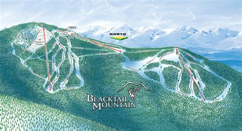 Blacktail Ski Trail Map, Free Download