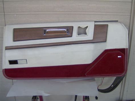 Buy 81 82 83 84 85 Cadillac Eldorado Biarritz Door Panels Red White ...