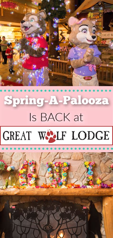 Spring-A-Palooza is BACK at Great Wolf Lodge! | Great wolf lodge, Fun activities for kids, Wolf ...