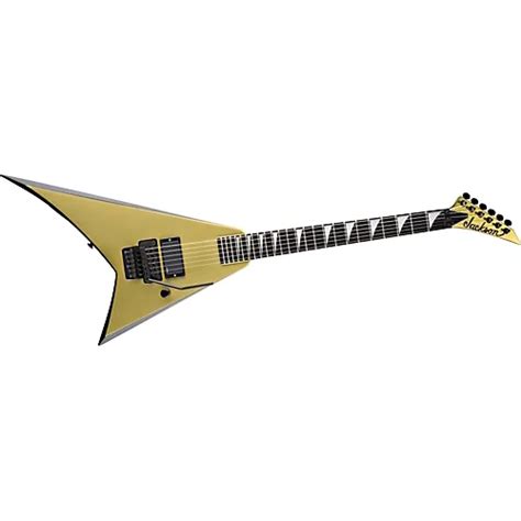 Jackson RR24 Rhoads Electric Guitar w/ EMG Gold with Black Bevels ...