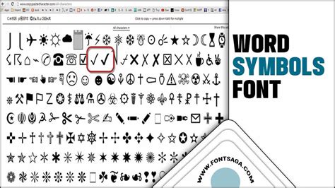 Word Symbols Font: Elevate Your Designs