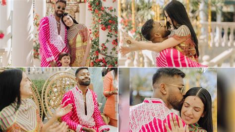 Hardik Pandya Wedding: Hardik Pandya shares Adorable pics of Haldi ...