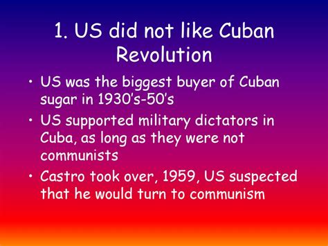 Cuban Missile Crisis 13 Days in October. - ppt download