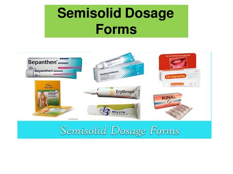 Semi solid dosage form Pharmaceutics notes