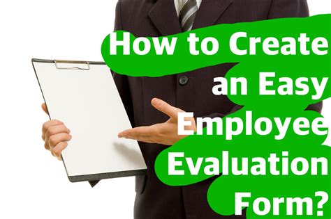 How to Create an Easy Employee Evaluation Form? – LBH Business Services ...