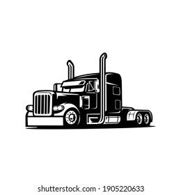 Semi Truck Silhouette Royalty-Free Images, Stock Photos & Pictures ...