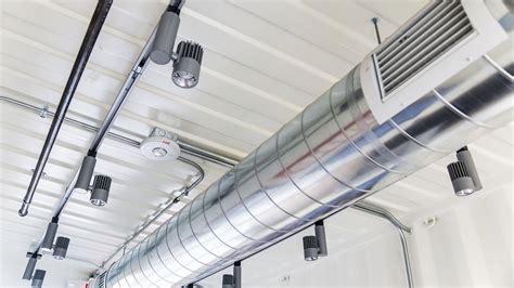 Duct system - conduits or passages used in HVAC to deliver and remove air