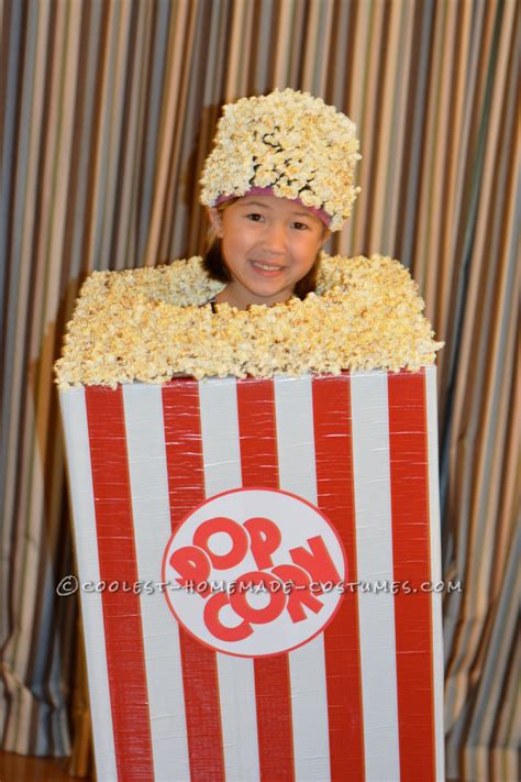 Awesome Child's Popcorn Halloween Costume