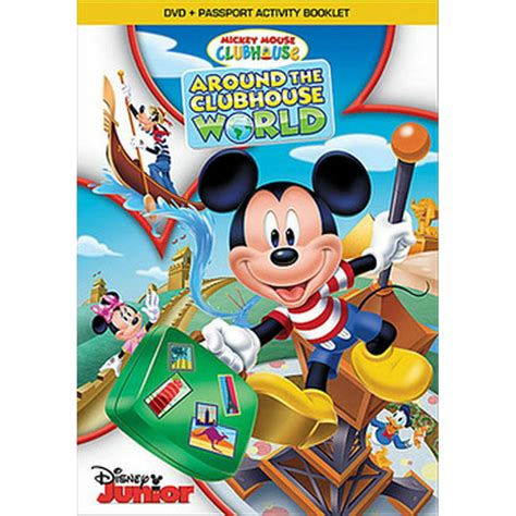 Mickey Mouse Clubhouse: Around the Clubhouse World (DVD) - Walmart.com ...