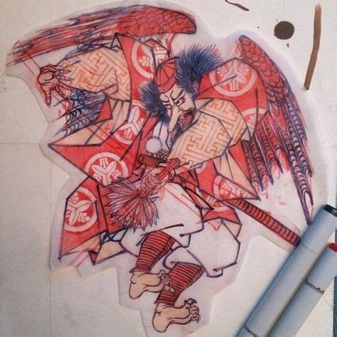 KARASU TENGU drawing by ICHIBAY!!!#ichibay #ichibaytattoo # ...