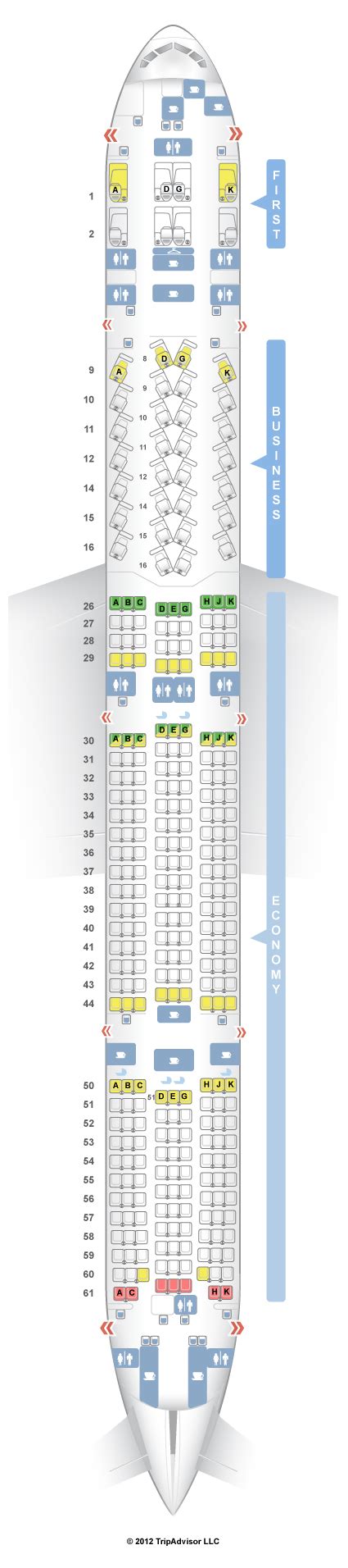 SeatGuru Seat Map Turkish Airlines